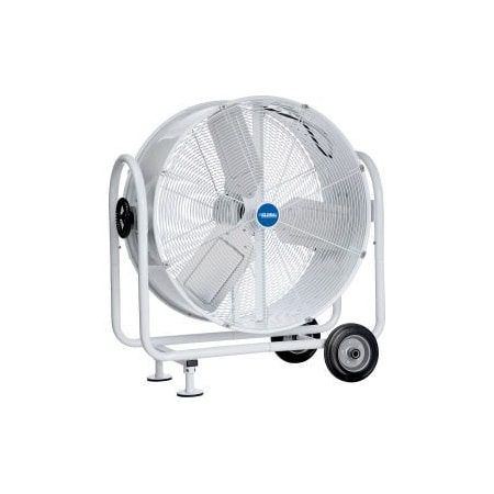 30 Mobile Tilt Drum Blower Fan - Outdoor Rated - 6890 CFM - 1/3 HP